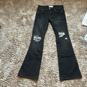 Never worn, never washed size 26 free people flare / boot cut jeans